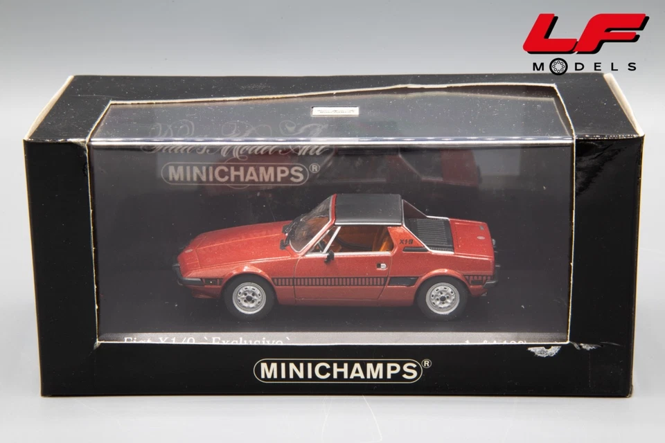 1:43 Fiat X1/9 "Exclusive" - Minichamps - Immagine 3 di 3