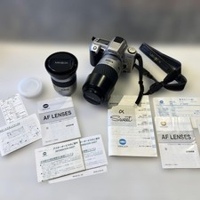 Minolta &alpha; Sweet 35mm SLR Autofocus Film Camera with Lens - Silver JP
