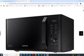 samsung mikrowelle mit grill MG23B3515 zu verkaufen. Zwei mal in Betrieb.