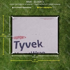 Tyvek Footprint for the MSR ELIXIR 3 Tent