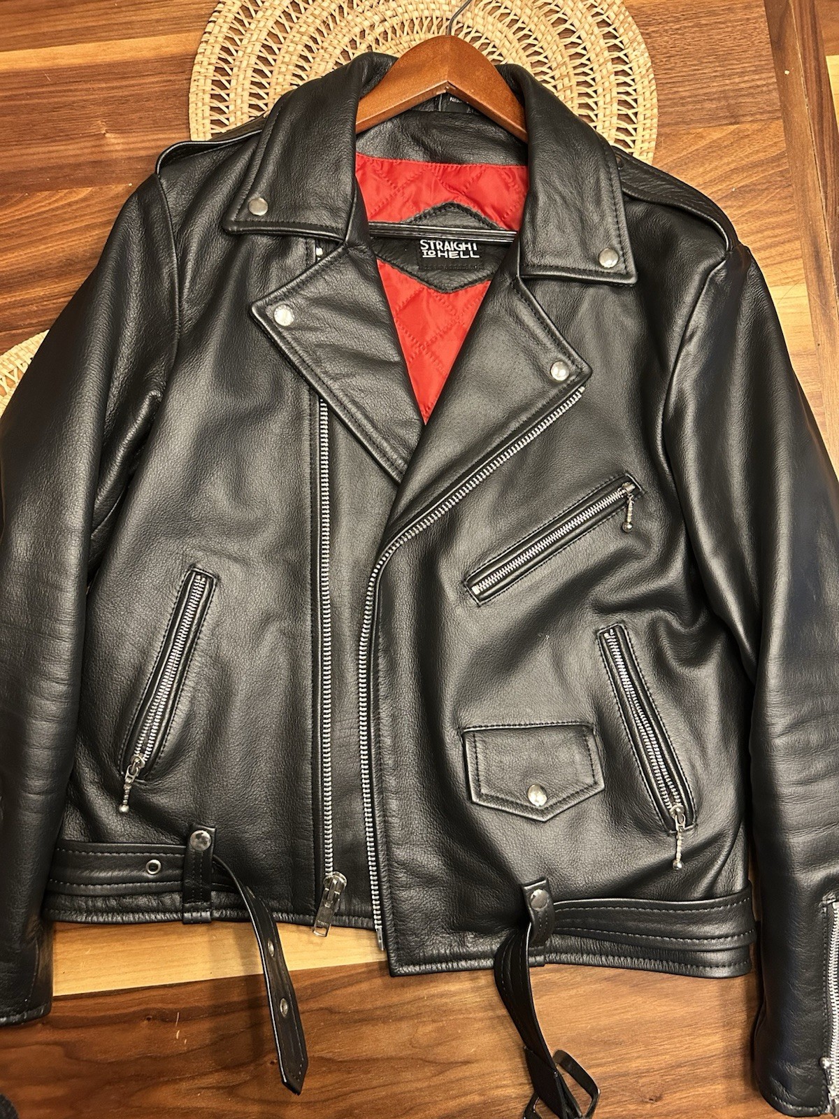 Straight to Hell Commando Leather Jacket - image 1