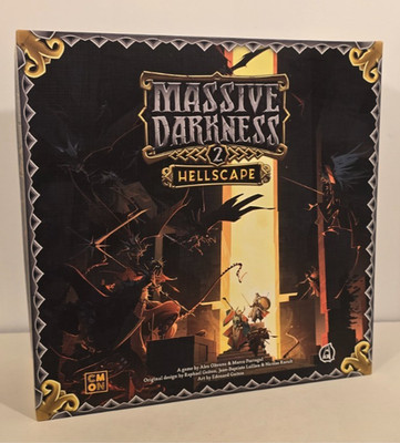 Massive Darkness 2 Hellscape Board Game - 91730, New - Open Box