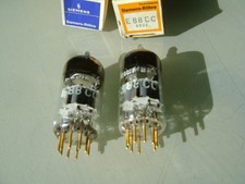 2 x Siemens E88CC Röhren matched Pair CCa 69...