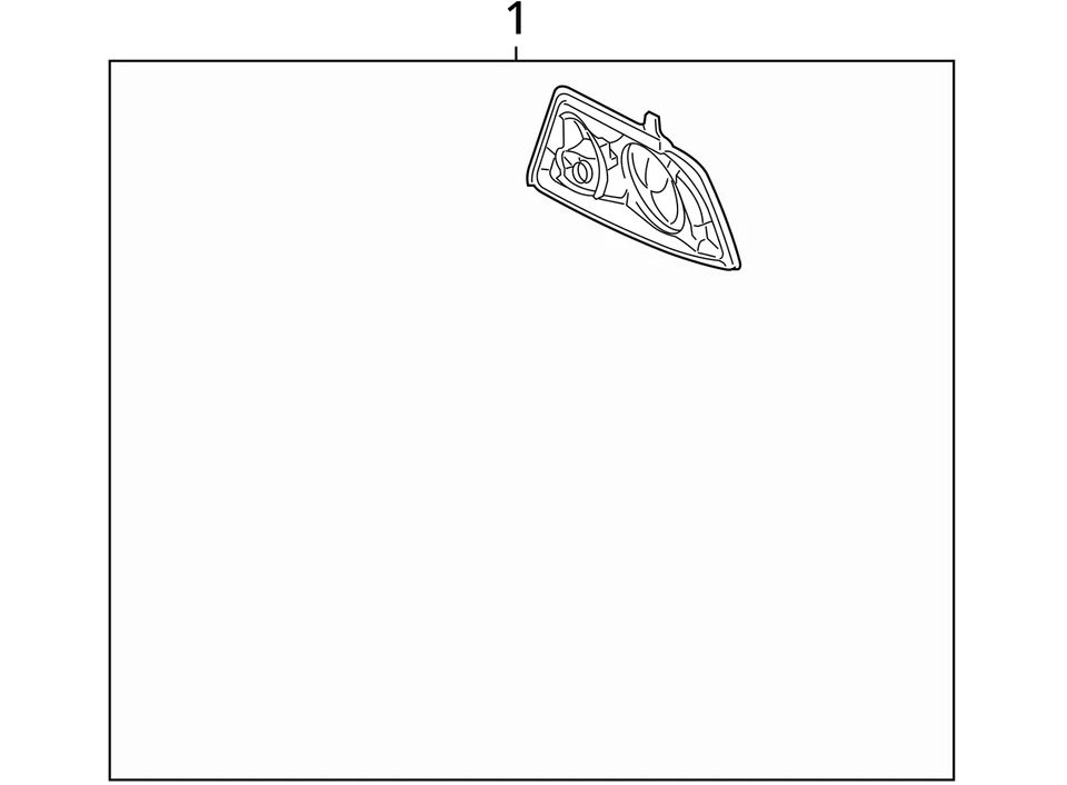 FARO NAVEGADOR LINCOLN 04-06 ASM 6L7Z13008BB - NUEVO OEM Foto 4 de 4