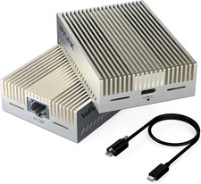 10G Ethernet Adapter Thunderbolt 5/4 USB4 RJ45 10000Mbps AQC113 MacBook Windows