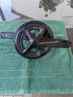 Shimano FC R8000 175 mm Unisex Erwachsene Kurbelgarnitur Schwarz... (50/34)