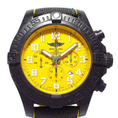 Auth BREITLING Avenger Hurricane XB0170 3****** Yellow Black