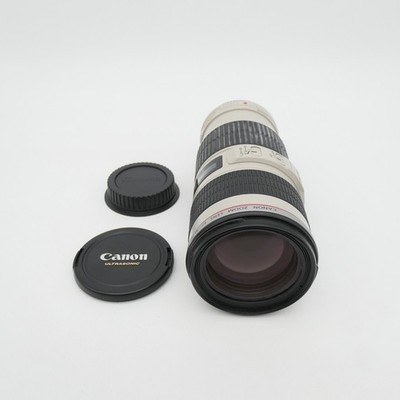 Canon EF 70-200mm F/4 L IS USM Telephoto Lens From JAPAN US Duty Paid R0326