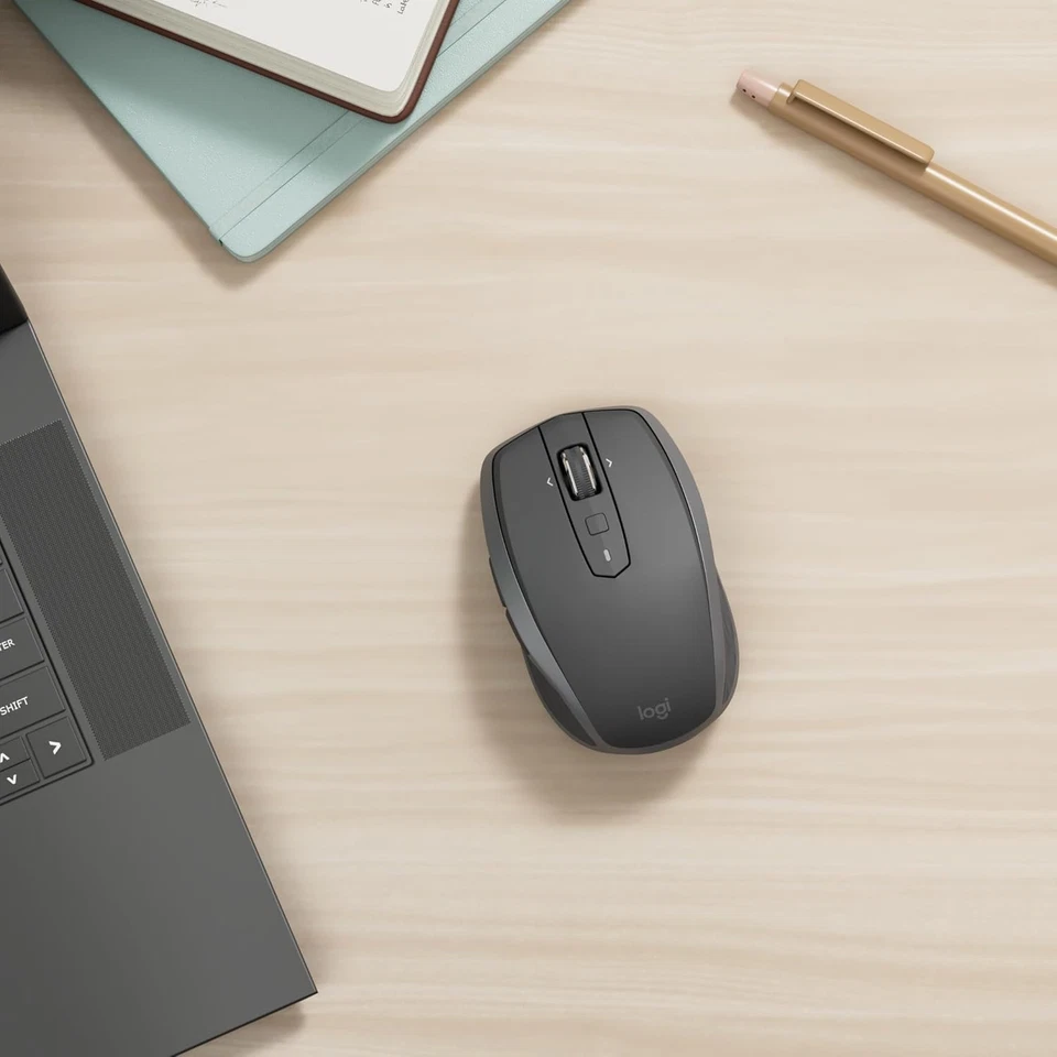 Logitech MX Anywhere 2S Bluetooth Edition Wireless Mouse, Multi-Surface -NEW !! - Image 2 of 4