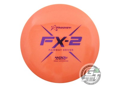 NEW Prodigy Discs 400G FX2 174g Orange Purple Foil Fairway Driver Golf Disc