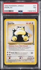 1999 POKEMON JUNGLE #27 SNORLAX PSA 7