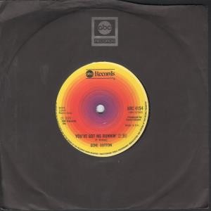 Gene Cotton You've Got Me Runnin' 7" vinyl UK Abc 1976 in company sleeve ABC4154 - Picture 1 of 1