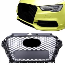 Calandra griglia radiatore Audi A3 8V 2012-2016 nido d'ape nera lucida RS3 look
