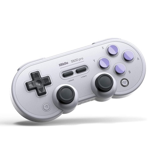 8BitDo SN30 Pro Bluetooth Gamepad/Controller SN Edition For Switch/MacOS Grey - Picture 1 of 3