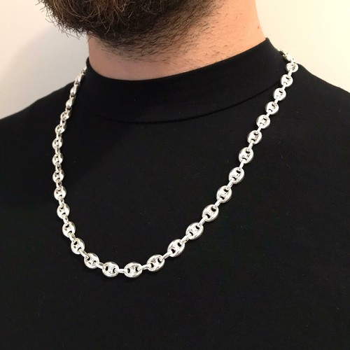 Mens Mariner Hollow Puffed Lİnk Chain 