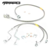 Full Set 4-8" Extended Brake Lines For Ford F-250 F-350 Super Duty 1999-2004