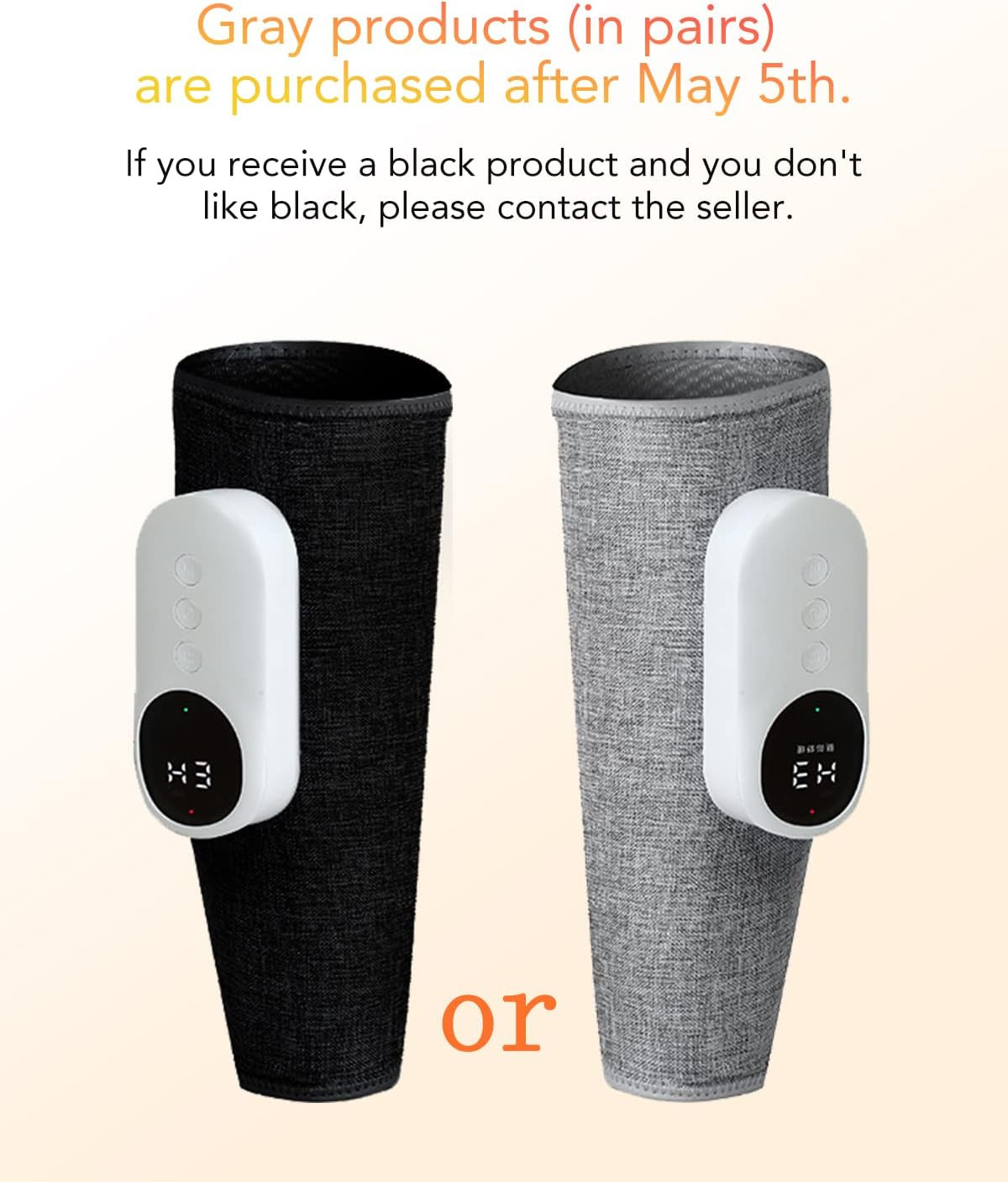 Leg Massager for Circulation and Pain Relief, Calf Air Compression Massager with