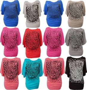 plus size tiger print shirt