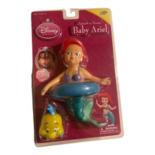 Little Mermaid Baby Ariel Disney Princess Splash n Swim Pool Toy - Rare - New