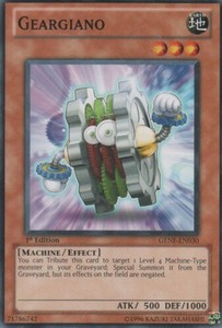 Geargiano - GENF-EN030 - Common - 1st Edition x3 - Lightly Played