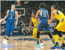 CECELIA ZANDALASINI Signed 8.5 x 11 Photo Signed REPRINT Basketball WNBA Lynx