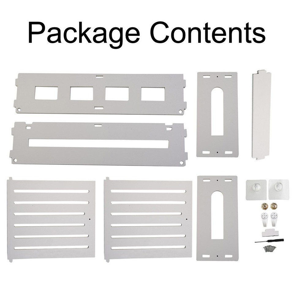 Wifi Router Rack Box Shelf Storage Wall Mounted Wireless Bracket Cable ...