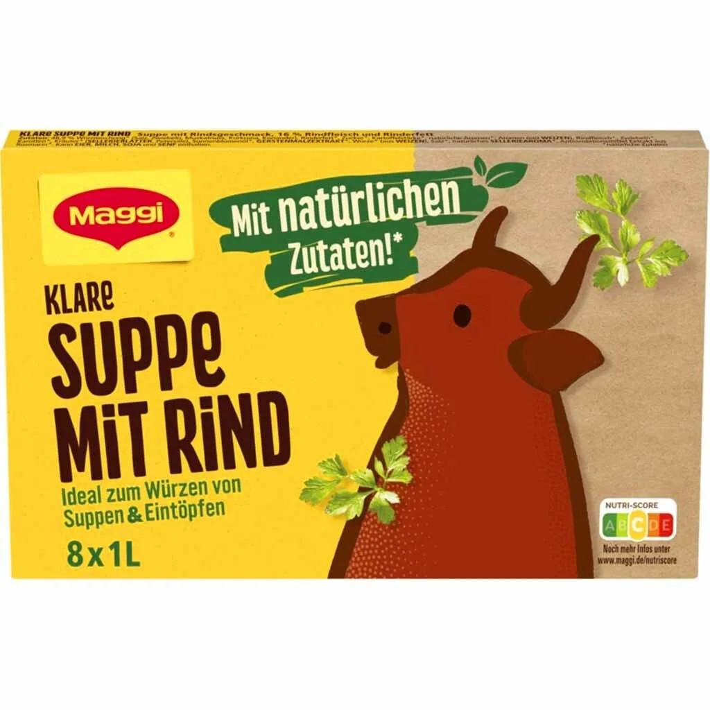 Maggi Klare Suppe mit Rind 8x1 -FELISCH- 3090₽