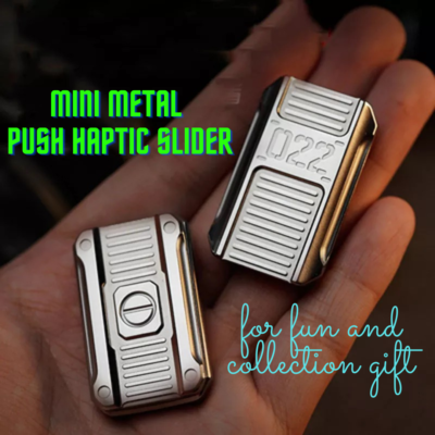 WANWU Mini Stainless Steel EDC Hand Push PPB Haptic Slider Toys