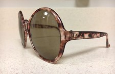 Vintage Round Sunglasses Funky Italian Collecting Italy A2