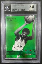 Julius Erving 2011-12 Fleer Retro Precious Metal Gems GREEN #10/10 1st Year PMG