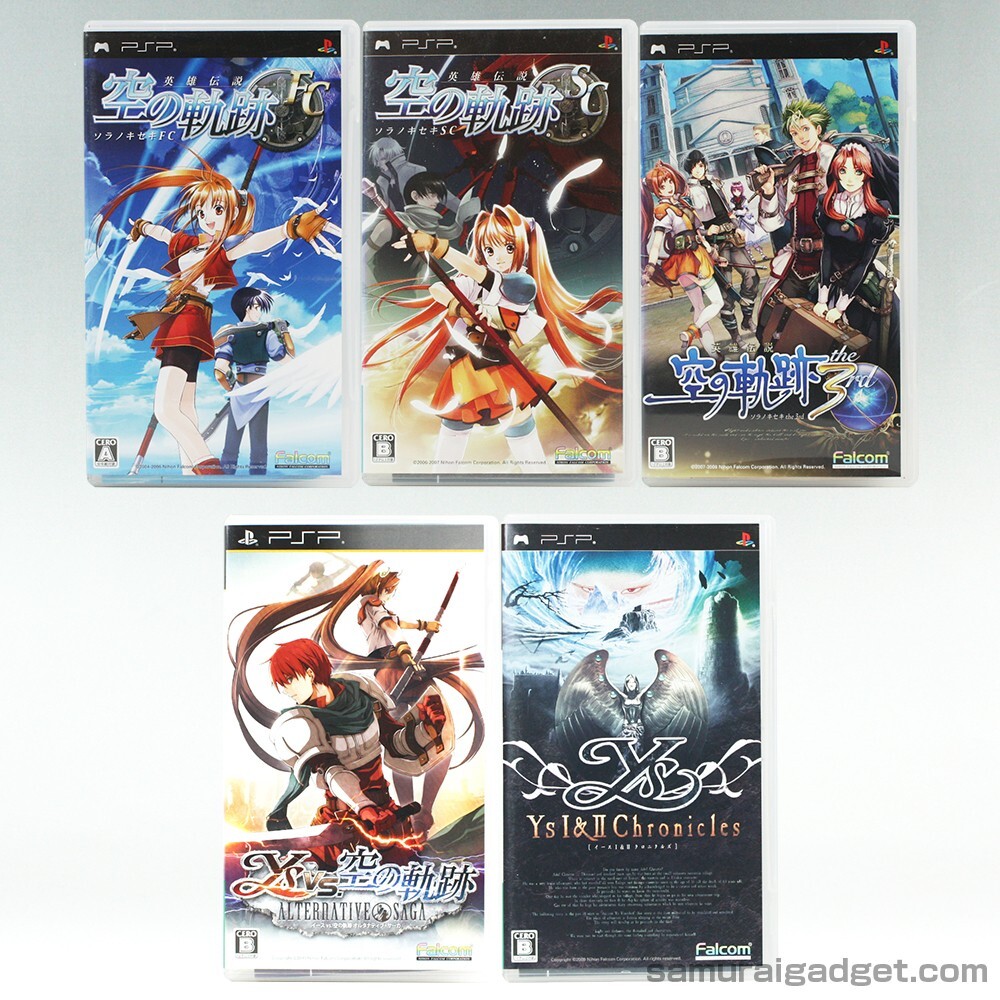 Trails in the Sky FC+SC+3rd & Ys vs.The Legend of Heroes & Ys 1&2