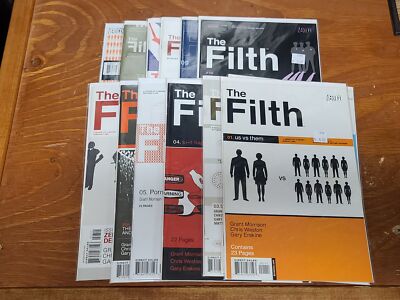 FILTH #1 2 3 4 5 6 7 8 9 10 11 12 13 GRANT MORRISON COMPLETE DC COMICS 8.5