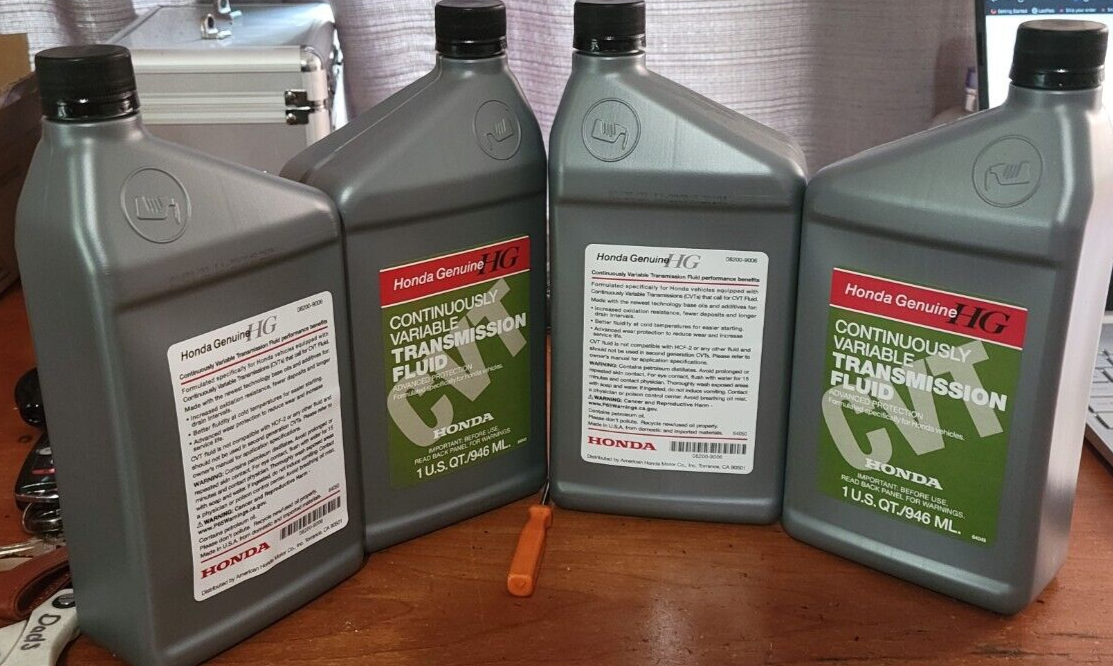 4 QTS Honda Genuine OEM 1ST GEN CVT Fluid Auto Hybrid NEW SEALED