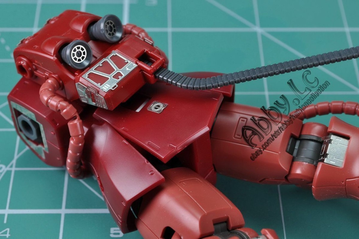 for HG 1/144 Zaku II 2 Red Comet ver GTO The Origin AW9 Details