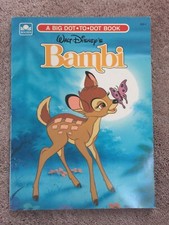 Golden Walt Disney Bambi Dot To Dot Coloring Book