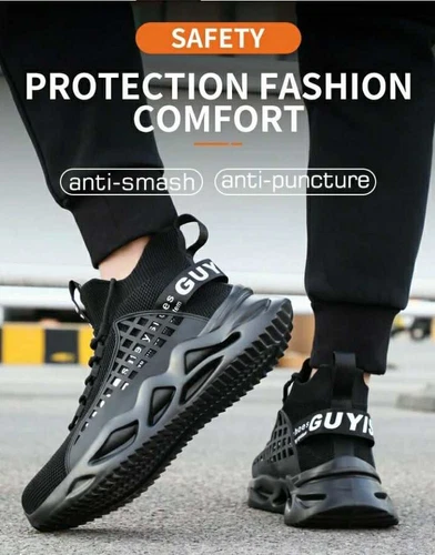 Leichte Sicherheit Turnschuhe Stiefel Schuhe Stahlkappe Herren Damen Arbeitsstiefel UK - Bild 38 von 39
