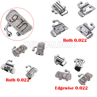 Dental Orthodontic Buccal Tubes Roth / MBT/ Edgewise 022 1st Molar Bondable Conv