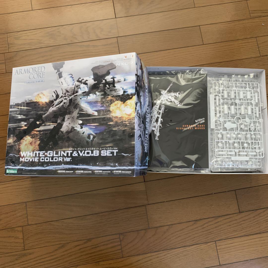 KOTOBUKIYA ARMORED CORE NX09LINEARK WHITE-GLINT&V.O.B SET MOVIE 