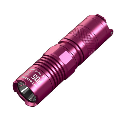Nitecore P05 460 Lumen LED Self-Defense Flashlight with Instant Strobe -PINK