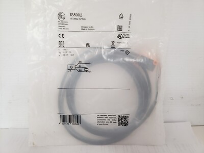 IFM ELECTRONIC IS-3002-APKG INDUCTIVE SENSOR 10-30VDC (IS5002) NIB