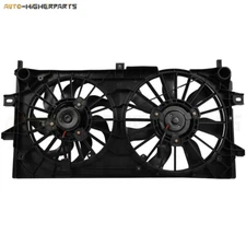 For 2006-2011 Chevy Impala 3.9L Front Radiator Condenser Cooling Fan Assembly