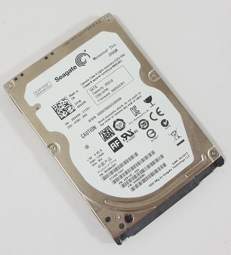 250GB Seagate ST250LT007-9ZV14C SATA 2,5" Notebook Festplatte Thin 7mm