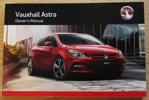 Opel astra j manual