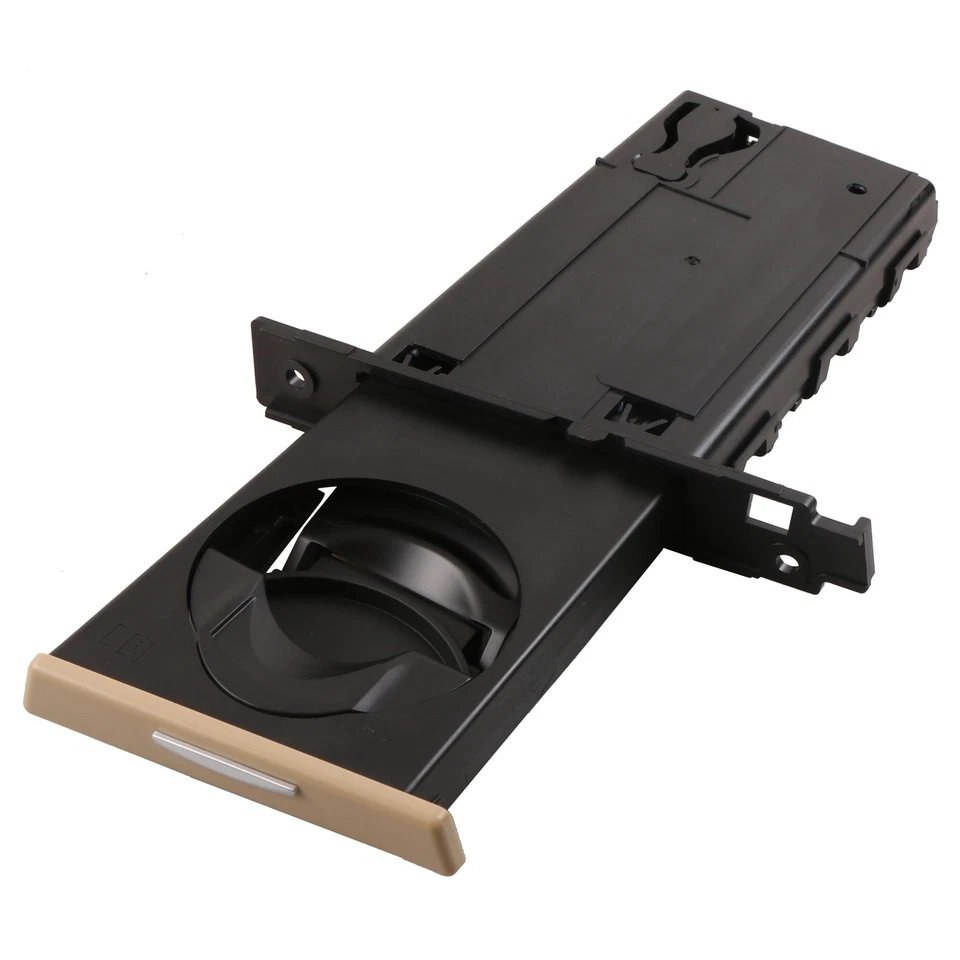 Right Side Retractable Cup Holder Beige For 06-11 BMW E90/91/92 325i 328i 335i - Image 3 of 4