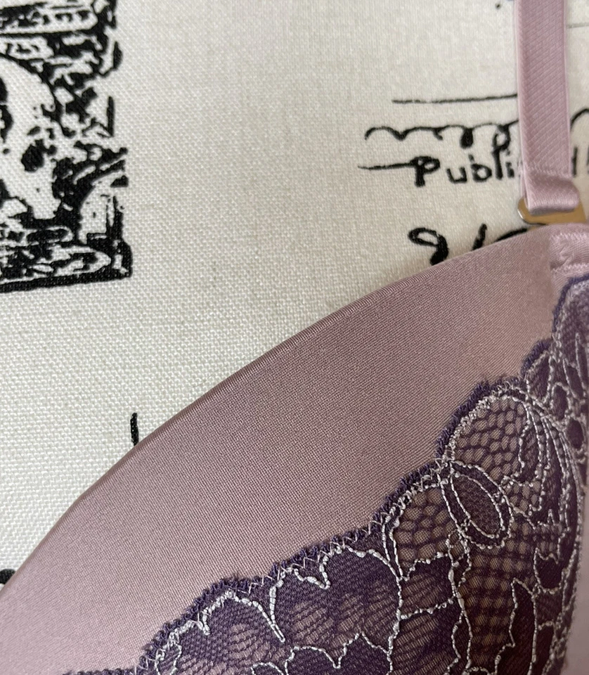 Fredericks of Hollywood Bra Size 34D Pink Lace Removable Pads Multi-way Strap - Image 3 of 4