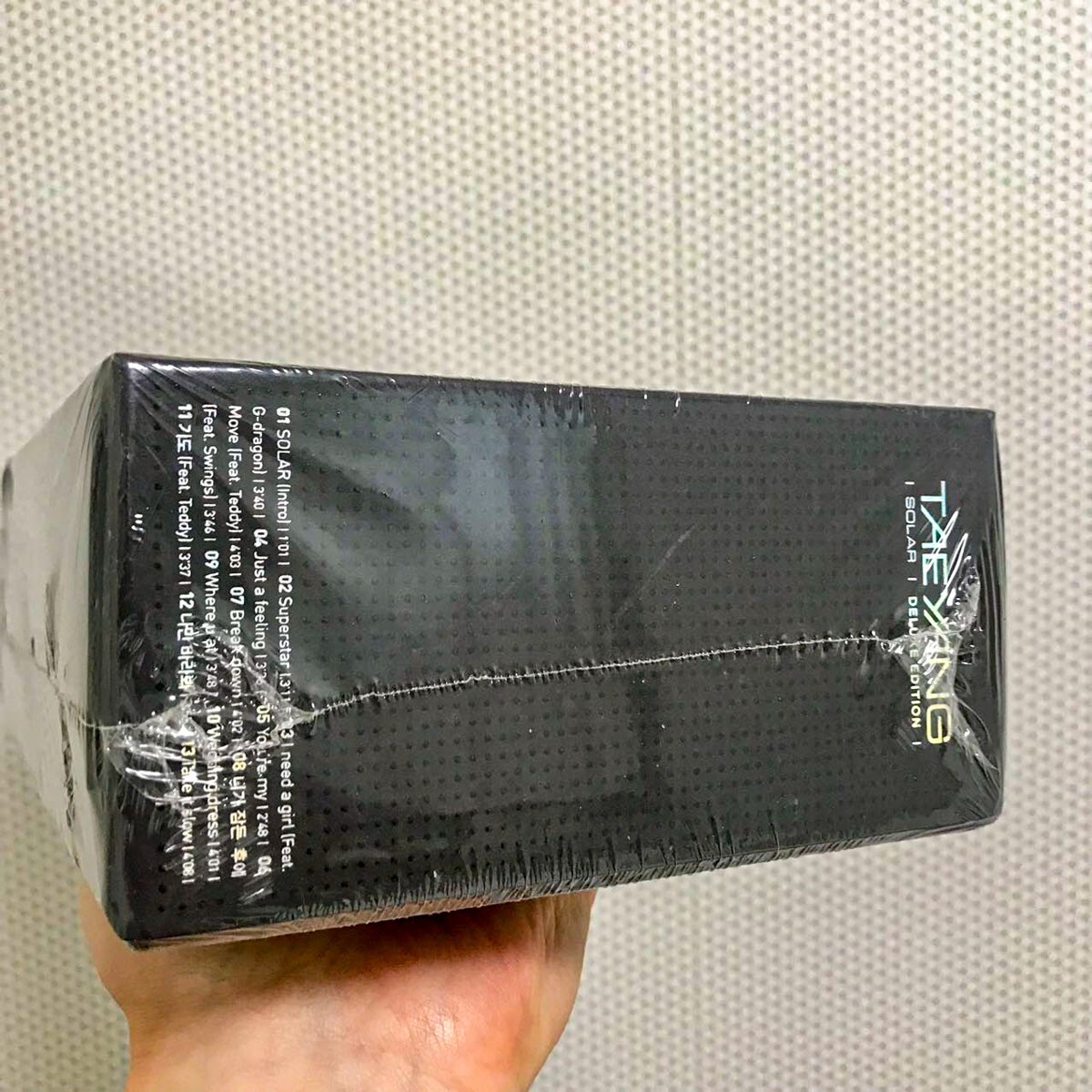 BIGBANG TAEYANG Solar Deluxe Edition Limited Album [Photo
