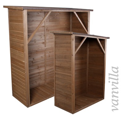 Kaminholzregal Vanvilla Holz Brennholzregal Kaminholz Brennholz Regal Unterstand Ebay