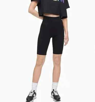 Calvin Klein Women's Performance Logo Super High Waist 9