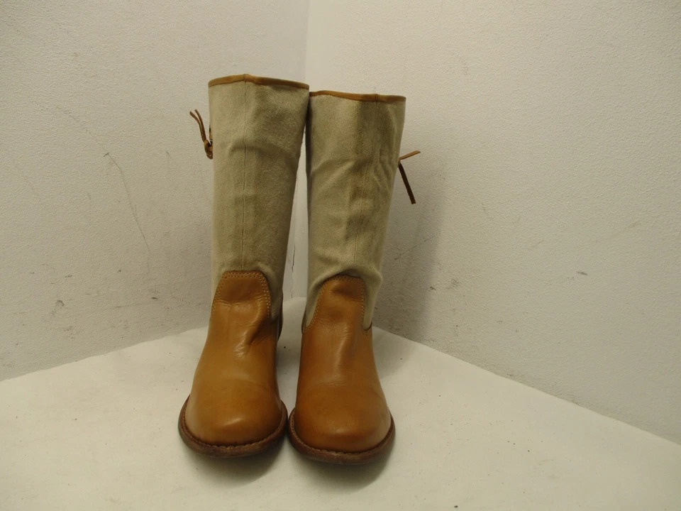 Botas Matisse Coachella de cuero camel de lona a media pantorrilla para mujer talla 6,5 M Foto 2 de 4