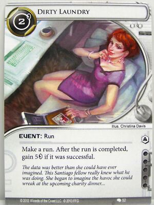 Android Netrunner LCG - System Crash  - Karte aussuchen englisch